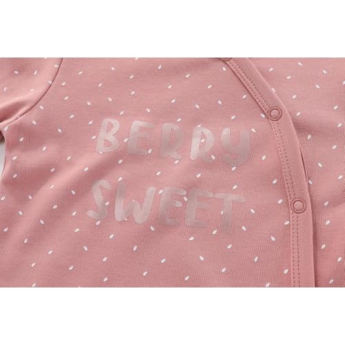 JELYLOVE Unisex Baby Boy Girl Footies Rompers Cotton Long Sleeve 3 Pack Infant Jumpsuits 0-12Months Babies' Outfits - Image 3