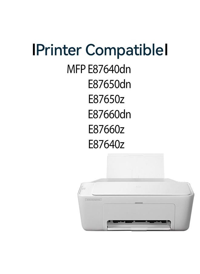 ASANSH W9058MC Waste Toner Collector Works for MFP E87640dn E87650dn E87650z E87660dn E87660z E87640z Printers (1-Pack) - Image 2