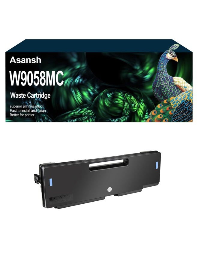 ASANSH W9058MC Waste Toner Collector Works for MFP E87640dn E87650dn E87650z E87660dn E87660z E87640z Printers (1-Pack) - Image 1