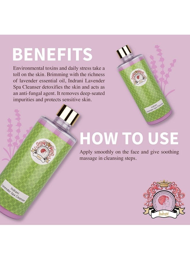 Indrani Cosmetics Indrani Lavender Spa Cleanser 500 Ml - Image 2
