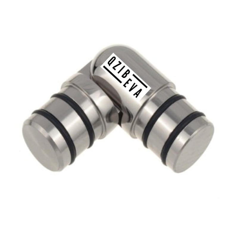 QZIBEVA 1 Pack 3 Inch Curtain Rod Jointer Connector for 1 Inch Rods Insert Inside MethodCan Use Straight or Bend Code SLBZ5B12 - Image 2