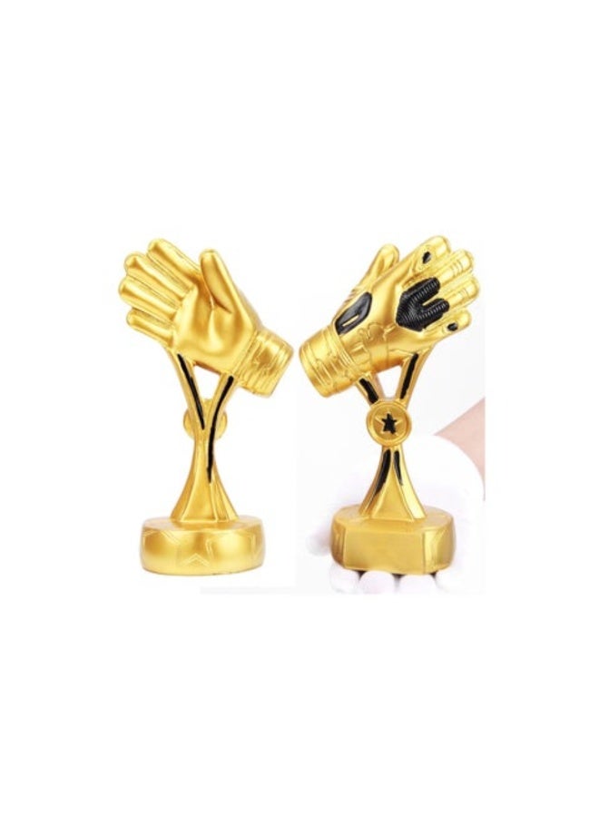 Elegant Resin Football Award Trophy – 19.5cm Glove Design, Perfect for Tournaments, Competitions & Player Recognition Award - Image 1