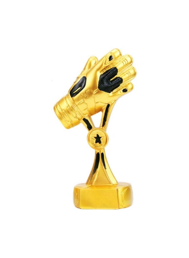 Elegant Resin Football Award Trophy – 19.5cm Glove Design, Perfect for Tournaments, Competitions & Player Recognition Award - Image 3