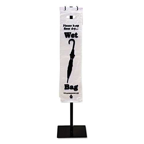 Tatco 57010 Wet Umbrella Bag, 7w x 31h, Clear - 1000 Count - Image 1