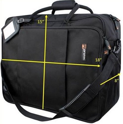Protec Bass Trombone Mute Bag with Modular Divider, Model M402 - Image 4