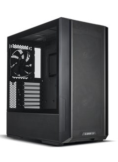 LIAN LI LANCOOL 216 Black Mid-Tower ATX Case, Mesh Front Panel, 2x 160mm ARGB + 1x 140mm PWM Fans Pre-Installed, E-ATX Support, Modular Air/Water Cooling Layout, Tempered Glass Side Panel, USB Type-C, Tool-Less Design, Advanced Cable Management, High-Airflow Design, Black | G99.LAN216RX.00  - Image 2