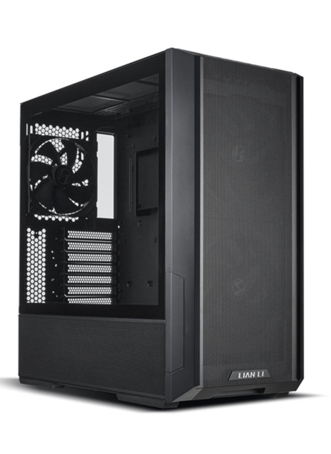 ليان لي علبة LANCOOL 216 سوداء متوسطة الحجم ATX، لوحة أمامية شبكية، مروحتان ARGB بقطر 160 مم + مروحة PWM بقطر 140 مم مثبتتان مسبقًا، تدعم E-ATX، تصميم معياري لتبريد الهواء/الماء، لوحة جانبية من الزجاج المقسّى، منفذ USB من النوع C، تصميم بدون أدوات، إدارة كابلات متقدمة، تصميم عالي تدفق الهواء، أسود | G99.LAN216RX.00  - Image 2
