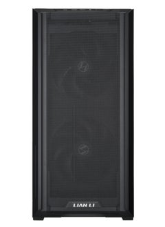 LIAN LI LANCOOL 216 Black Mid-Tower ATX Case, Mesh Front Panel, 2x 160mm ARGB + 1x 140mm PWM Fans Pre-Installed, E-ATX Support, Modular Air/Water Cooling Layout, Tempered Glass Side Panel, USB Type-C, Tool-Less Design, Advanced Cable Management, High-Airflow Design, Black | G99.LAN216RX.00  - Image 3