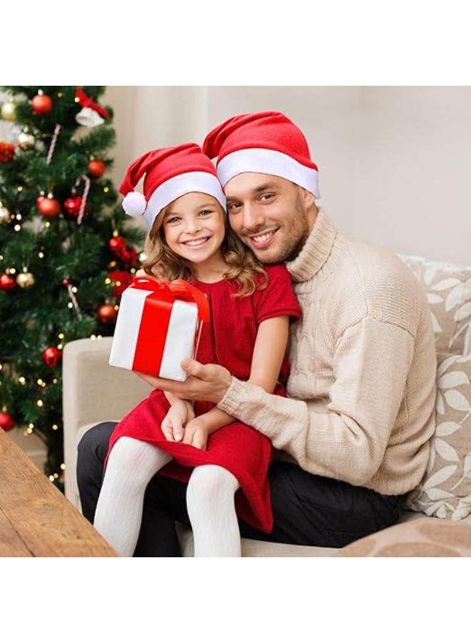 Pack Of 24 Santa Christmas Hats - Image 2