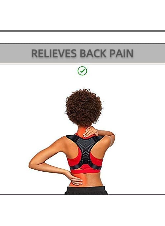SIBOTE Adjustable Back and Shoulder Posture Corrector – Breathable Support Brace for Men & Women – Pain Relief and Spinal Alignment – Comfortable Posture Vest for Everyday Wear at Home, Work, or Gym  - Image 4