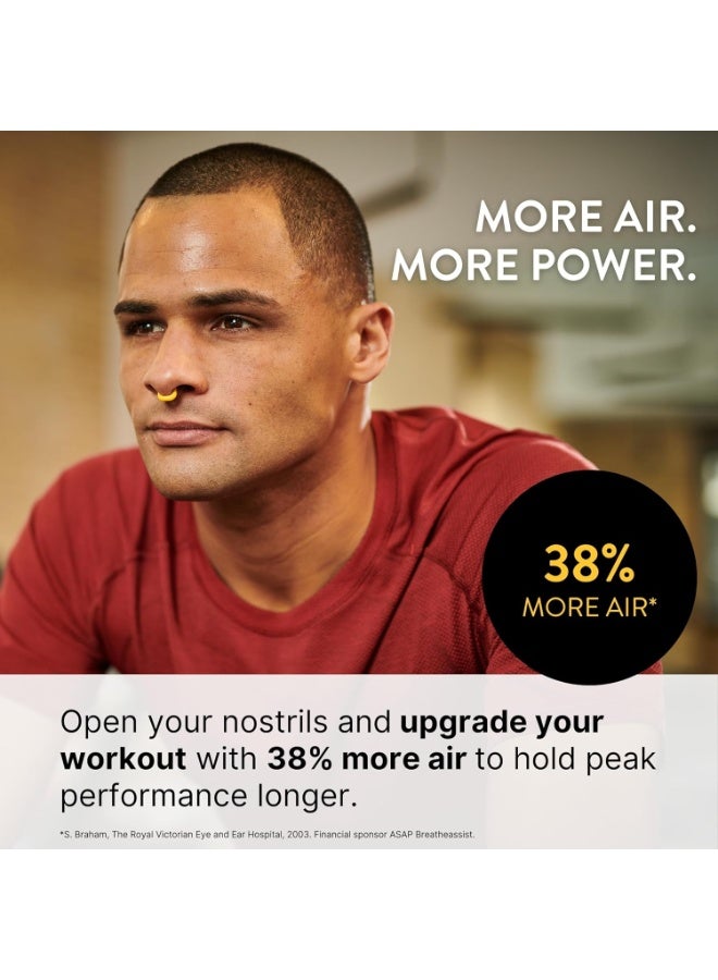 Rhinomed Turbine Nasal Dilator for Athletic Breathing, Assorted | Improves Airflow during exercise | Flexible and Lightweight - Image 2