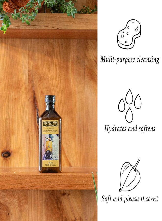 Davines Pasta & Love Men's 3-in-1 Hair, Beard & Body Wash To Cleanse, Condition And Moisturize All Skin Types, 10.14 Fl. Oz. - Image 3