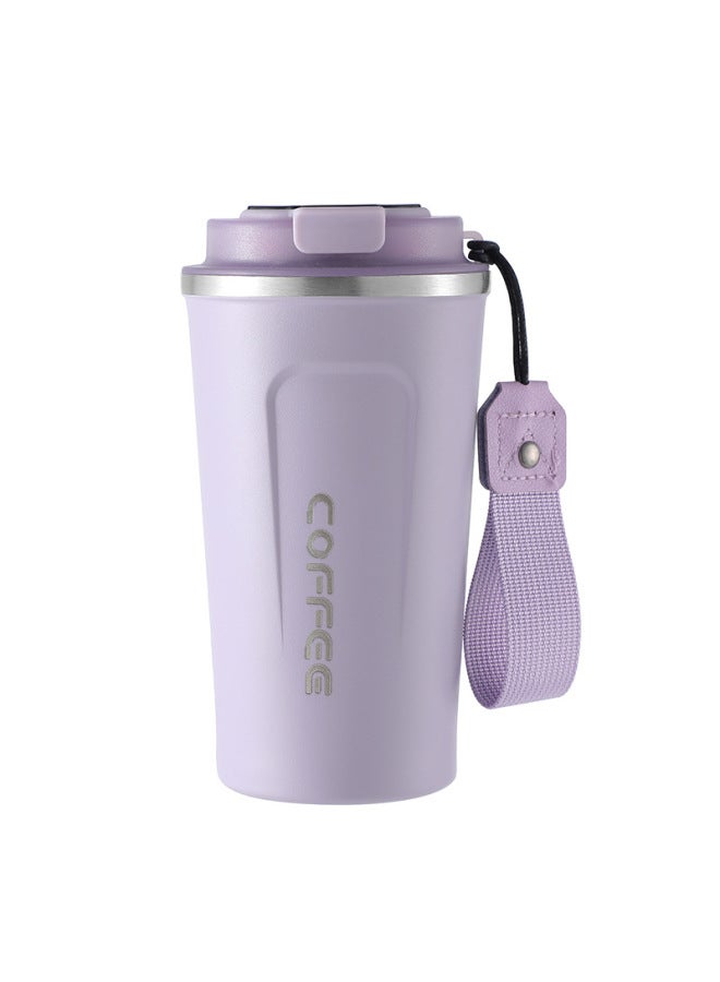 304 Stainless Steel Coffee Cup Intelligent Temperature Measuring Vacuum Cup Outdoor Car Water Cup Portable Portable Portable Cup