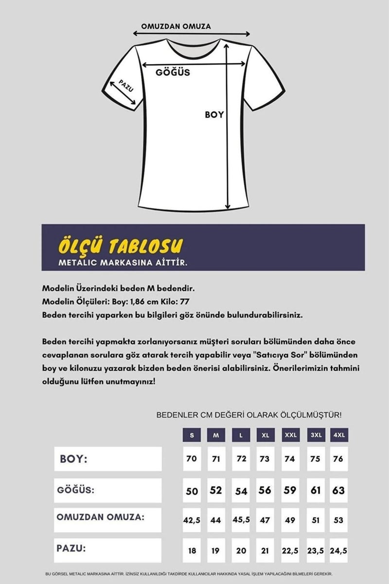 mmetalic Men's White T-Shirt Regular Fit Comfortable Cut Crew Neck Basic T-Shirt  - Image 2