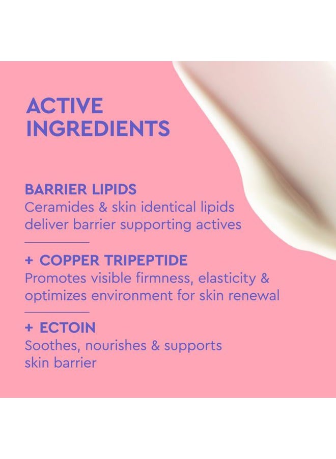 BYOMA Barrier Repair Eye Cream - Hydrating Eye Cream Increases Firmness + Elasticity - Strengthens Skin Barrier - .67 fl.oz - Image 4