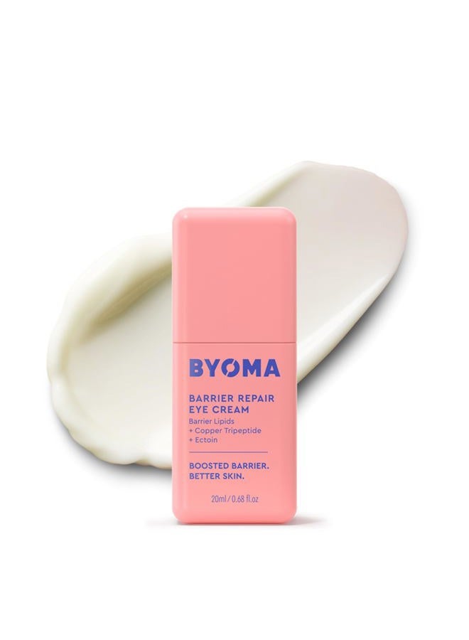 BYOMA Barrier Repair Eye Cream - Hydrating Eye Cream Increases Firmness + Elasticity - Strengthens Skin Barrier - .67 fl.oz - Image 1