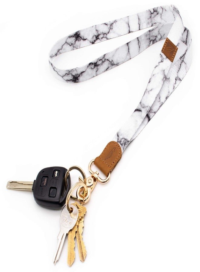 POCKT Lanyard for Keys Neck Lanyard Key Chain for Men and Women Cool Lanyards, Marble - Image 2