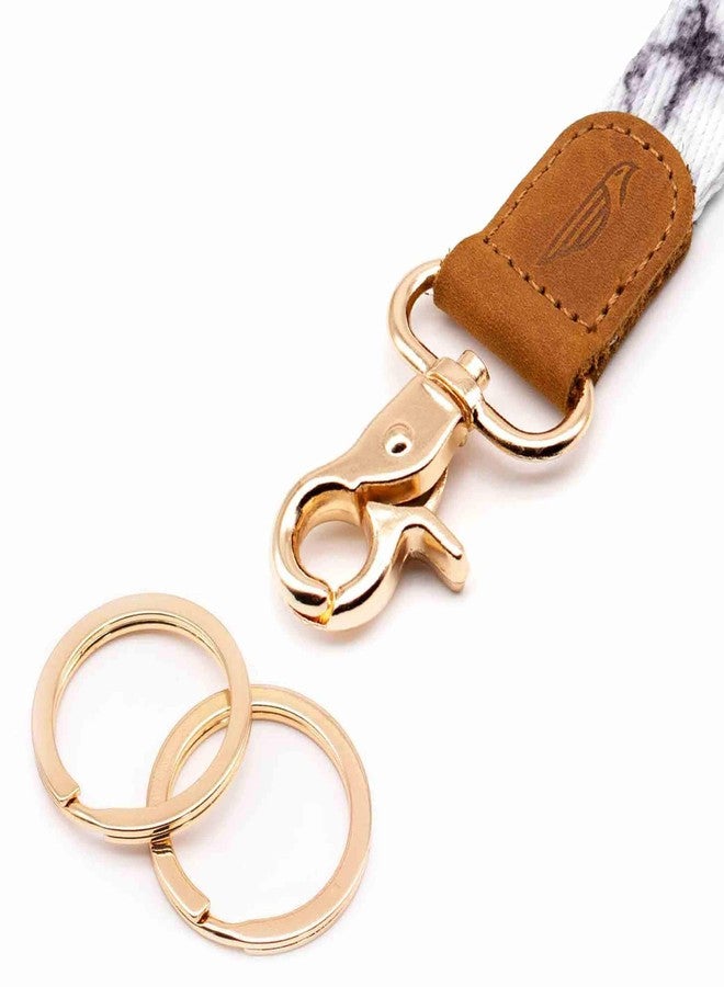 POCKT Lanyard for Keys Neck Lanyard Key Chain for Men and Women Cool Lanyards, Marble - Image 3