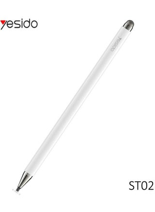 ST02 2-in-1 Capacitive Active Stylus Pen for Smartphones and Tablets – Precision Touch Pen with Dual Tip Design for Writing and Drawing, High Sensitivity, Universal Compatibility for Touchscreen Devices - pzsku/ZE9332B68EE7738B5E957Z/45/1744099614/5212a1eb-a5a3-4a65-8622-9acfc502a3af