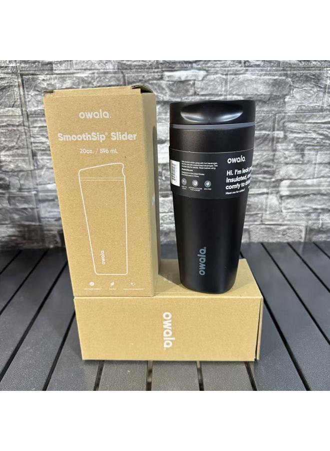 （Very, Very Dark 20Oz）Owala Coffee Tumbler: 304 Stainless Steel, Compact & Portable - view 3