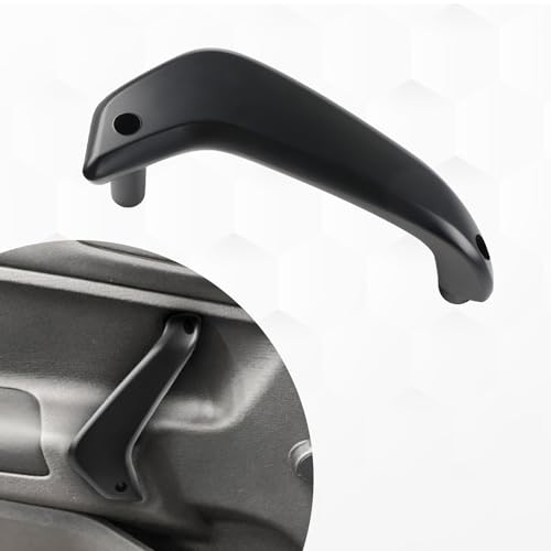 JDMON Front Left Driver Interior Door Pull Handle Replacement for Ford Fiesta 20112020 for Manual Window Inner Inside Door Panel Replacement for D2BBA23943CA35B8 G2BZ5823943JA Black - Image 1