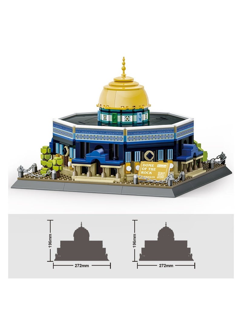 Small particle puzzle toys assembled for children aged 6-12 at the Dome of the Rock Mosque in Jerusalem  - Image 1