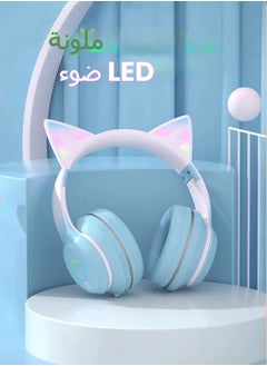 General ST89M Gradual change LED cat ear wireless Bluetooth headphones, the perfect integration of fashion appearance and excellent sound quality, open a new trend of music  - Image 3