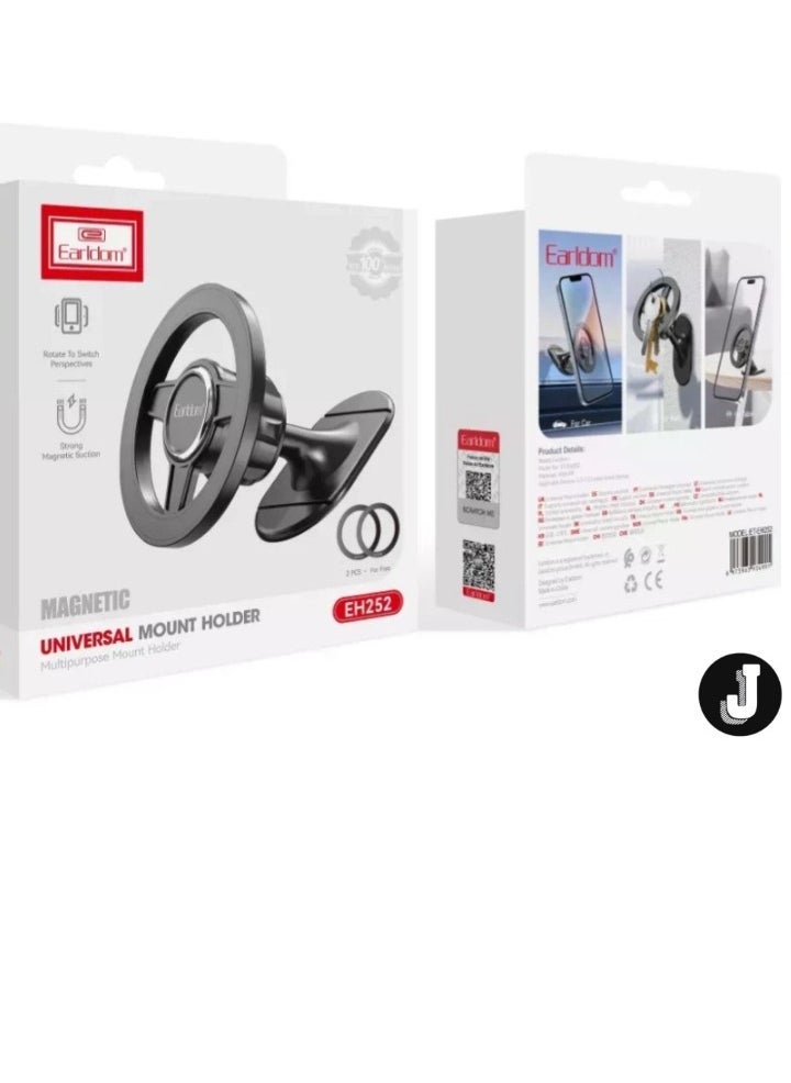 JAJEEK Magnetic Car Holder – Black, Secure and Convenient Mount for Smartphones - Image 2