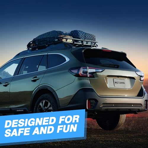 MICTUNING Upgraded 41 x 30 Inch Cargo Net Auto Trunk Rear Cargo Organizer Elastic Mesh Net Holder - Universal Fit for SUV Truck Mini Vans - Image 3