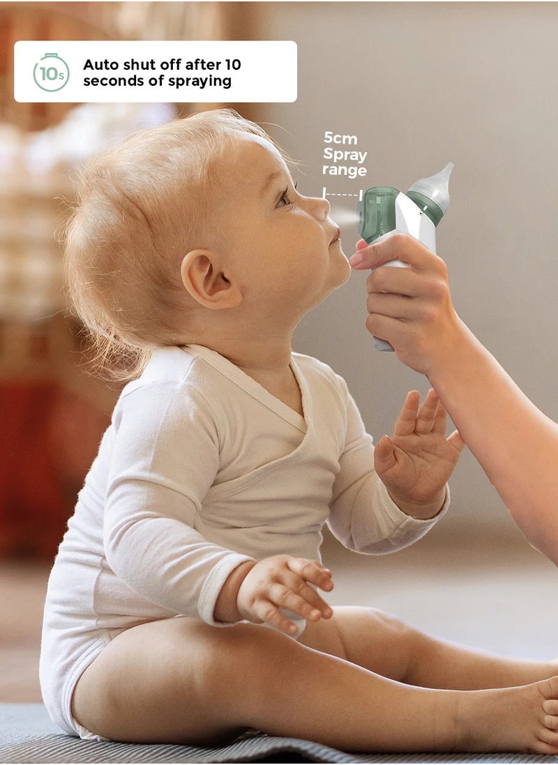Momcozy - 2-in-1 Baby Nasal Aspirator with Nasal Spray, Electric Nasal Aspirator for Baby with Sprayer, Nasal Aspirator with Sprayer for Newborn and Toddler - Image 1