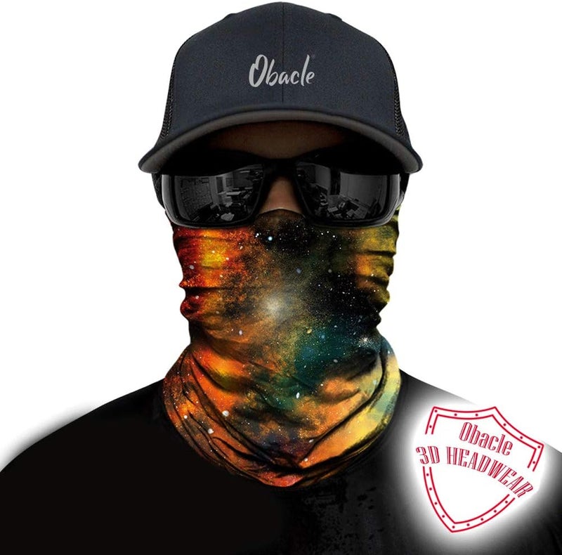 Obacle Seamless Bandana Rave Face Mask Women Men for Dust Wind Sun Protection - Image 2