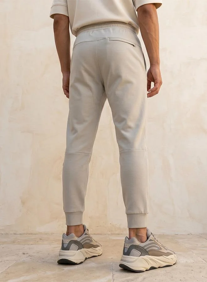 Splash Active GREY Men Drawstring Waist Joggers for Men | Best Price UAE