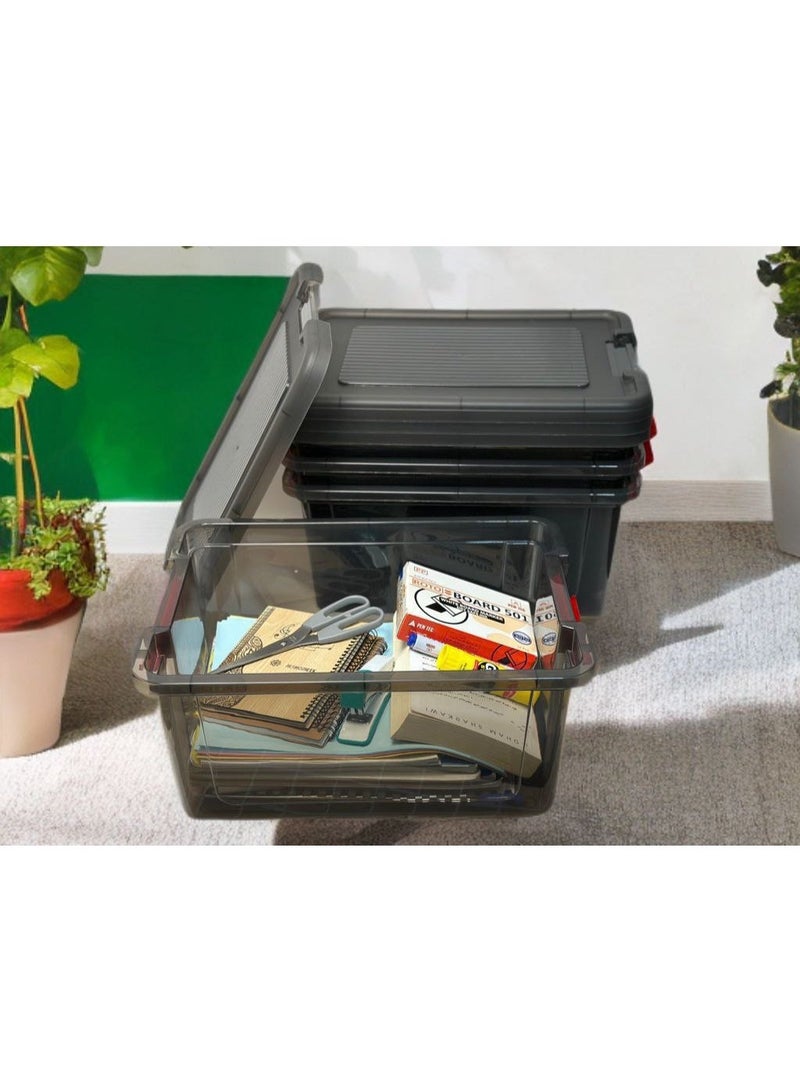 صندوق تخزين عملي ومتعدد الاستخدامات لتنظيم وترتيب الأغراض بسهولة. - Image 3