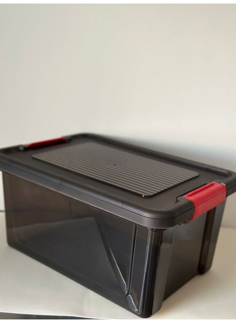 صندوق تخزين عملي ومتعدد الاستخدامات لتنظيم وترتيب الأغراض بسهولة. - Image 1