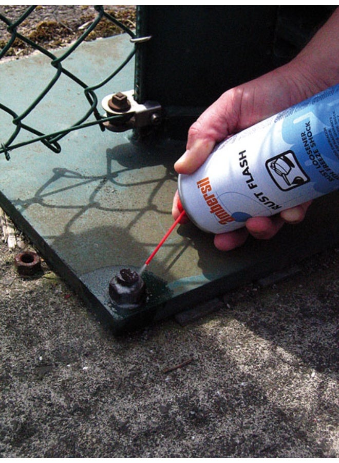 امبيرسيل AMBERSIL RUST FLASH RUST LOOSENER WITH FREEZE SHOCK 500ML مزيل صدأ احترافي بتقنية التجميد السريع لفك الأجزاء العالقة - Image 5