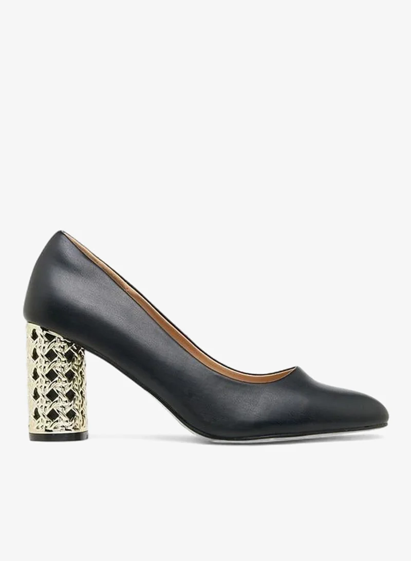 Flora Bella By Shoexpress Women's Block Heel Pumps