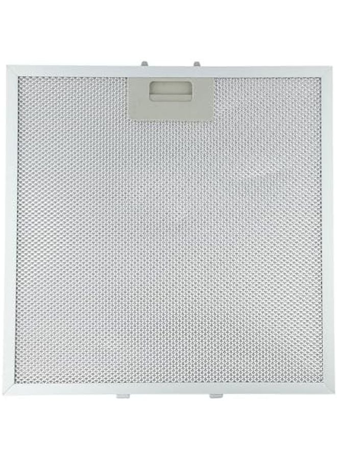 مرشح شحم هود الفولاذ المقاوم للصدأ 320x320x9 مم شبكة معدنية فضية بديلة - Image 1