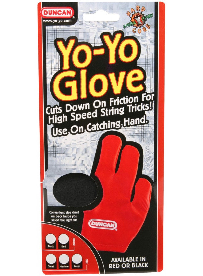 Duncan Toys Large Yo-Yo Glove [Red] - Yo-Yo Accessory - Image 1