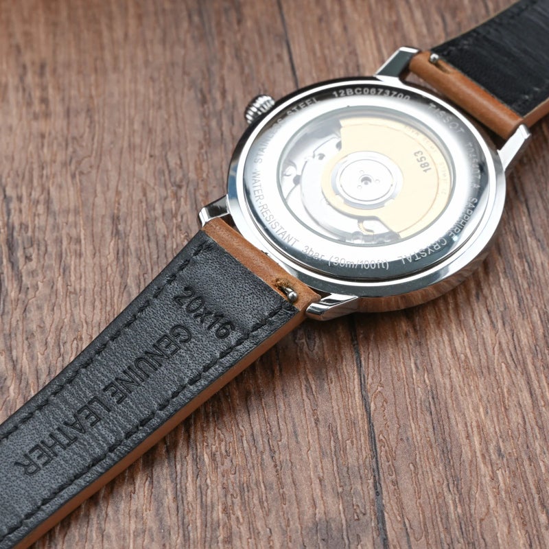 Bluejw Old-Fashioned Top Grain Genuine Leather Watch Band Replacement Strap for Men and Women – 20mm 22mm Width with Quick Release Pins, Easy to Replace the Watch Strap - Image 5