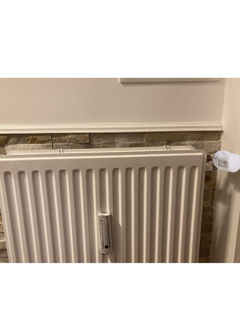 Excefore Thermostatic Radiator Valve 2Pcs Thermostatic Valves Head Only Radiator Thermostat Head M30 x 1.5 Standard Radiator Valves Replacement Head for Home Office  - Image 5