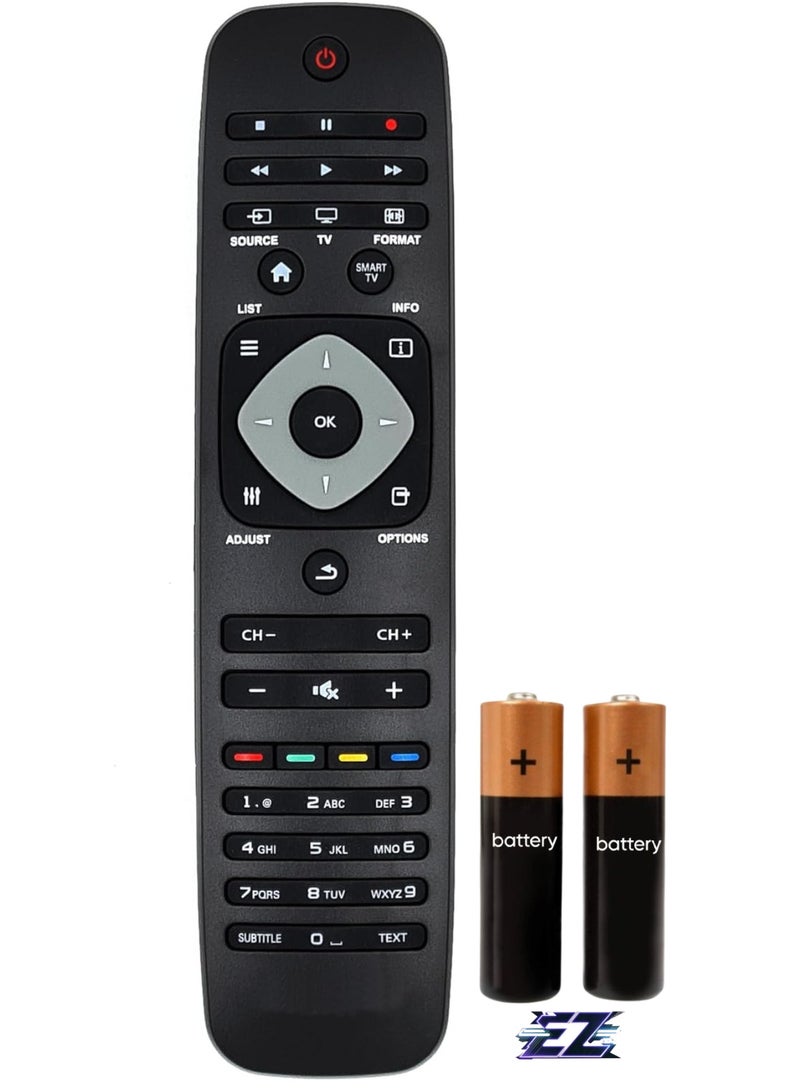 ELTRAZONE Universal Remote Control for Philips TV/Smart RM-D1110 with battery - Image 1
