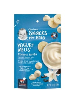 Gerber, Yogurt Melts,  8+ Months, Banana Vanilla, 1 oz (28 g) - pzsku/ZE93431737FA36E48E7B7Z/45/_/1734492905/0c288d9d-d5d7-4d0b-b766-966d323f9808