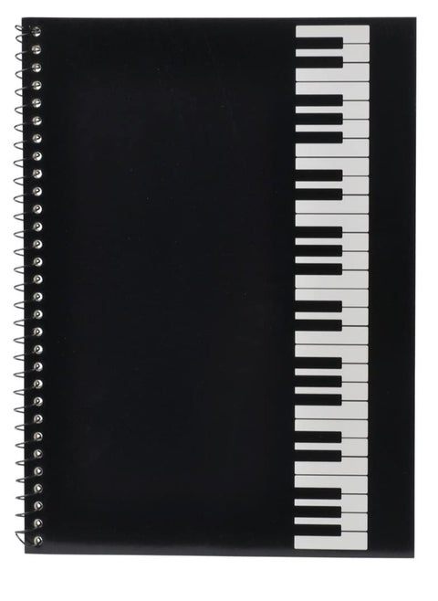 Stave Notebook, Musical Notation Staff Music Manuscript Paper Blank Sheet Composition with 50 Pages