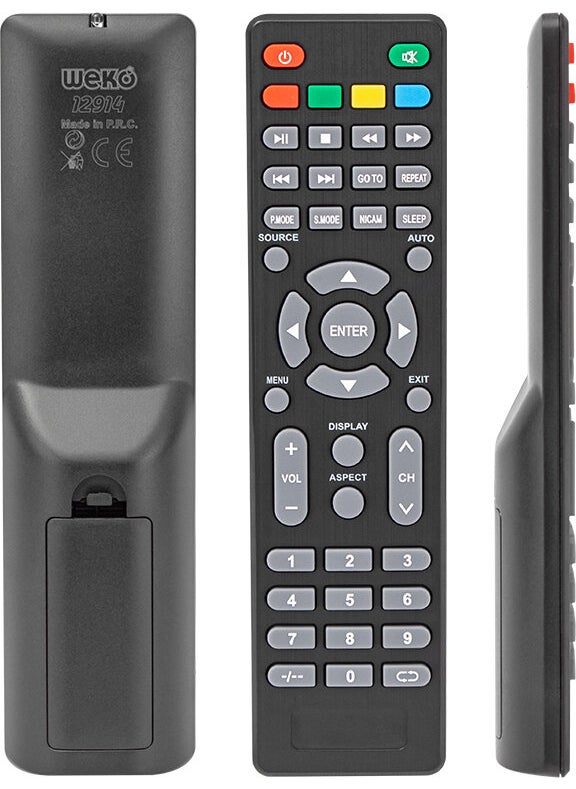 AWOX Weko Kl -Woon LCD LED Tv Slim Remote Control 