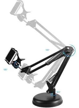Techmaster Table Phone Holder Holder Youtuber Twitch Broadcast TMEST03  - Image 2