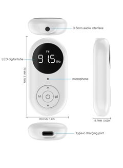 Excefore Bluetooth Adapter, Bluetooth 5.3 Transmitter and Receiver,3.5mm Wireless Audio Adapter, AptX Low Latency Dual Link Bluetooth Adapter for TV/PC/Home Sound System/Car  - Image 4