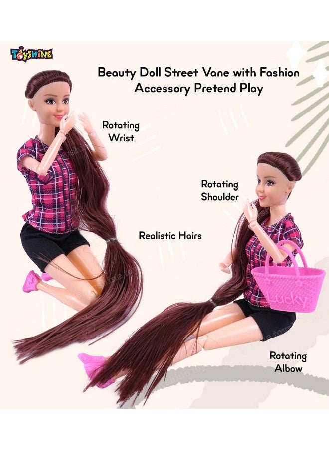 Toyshine - Toyshine Beauty Doll with Desserts Delightful and Imaginative Pretend Play Role Toy for Girls Age 3+ - Image 1