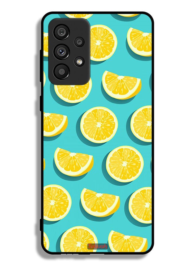 Tolwak Samsung Galaxy A73 5G Protective Case Cover Pattern Of Oranges - Image 1