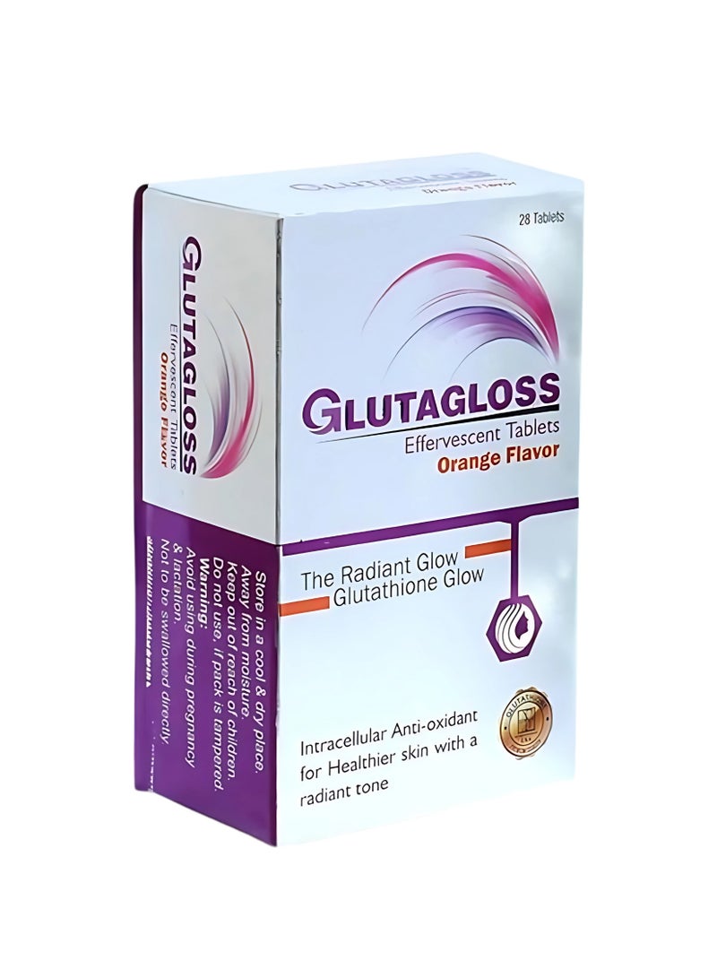 HAVEN Glutagloss Effervescent Tab 28"S