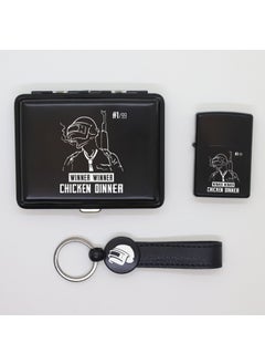 Ada Lazer Personalized Pubg Metal Plate, Zippo Lighter and Keychain Set - 1  - Image 1